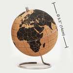 Suck UK Mini Kork Globus-halten Sie ihre Reisen 14 cm Durchmesser