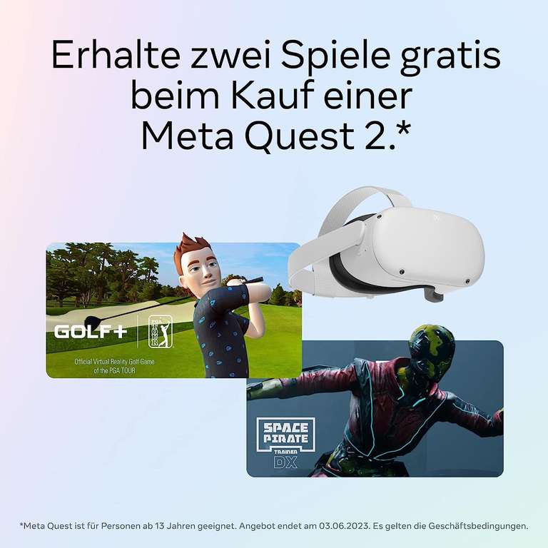 Oculus Quest 2 inkl. 2 Spiele