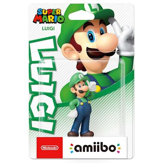 ( Verfügbarkeitsdeal ) Luigi Amiibo (Super Mario Collection) Nintendo Store