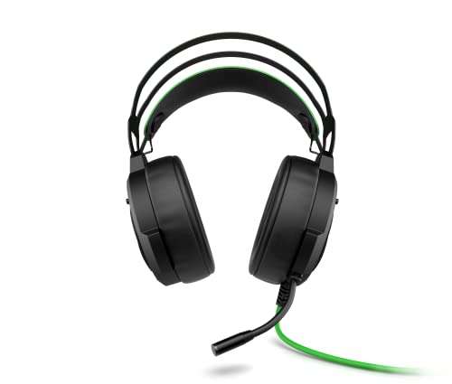 [Prime] HP Pavilion 600 (4BX33AA)Gaming Headset (kabelgebunden, LED) schwarz / grün