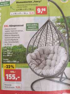 XXL Hngesessel mit Kissen fr 155 - 160KG belastbar at Thomas Philipps |  mydealz