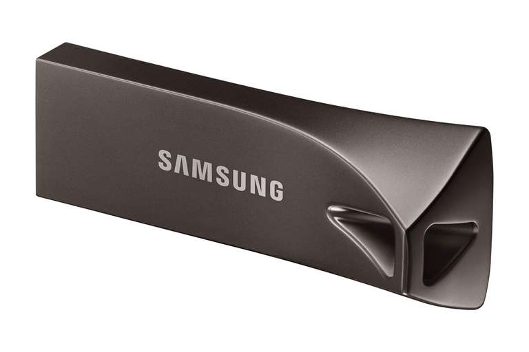 Samsung BAR Plus USB-Stick Typ-A, 256 GB, 400 MB/s Lesen, 110 MB/s Schreiben, widerstandsfähiger USB 3.1 Flash Drive, Schlüsselring, PRIME