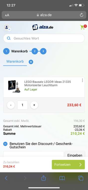 LEGO Ideas 21335 Motorisierter Leuchtturm