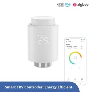 6x smartes SONOFF Zigbee Heizkörper Thermostat mit Zigbee Bridge Pro