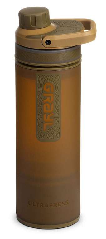 Grayl Ultrapress Outdoor-Wasserfilter, 8 Farben, Trinkflasche 500ml, für 62,04€ zzgl. Versand [Ebay]