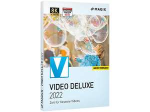 MAGIX Videoschnitt-Programme: Video deluxe 2022 -> 2 Jahre neue Versionen