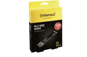 Intenso High Performance SSD 120GB M.2 2280 SATA 6Gb/s [ 13,90Euro + 3,99 Euro Versand]