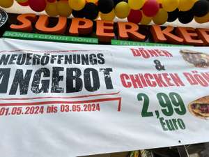 Lokal Berlin Moabit - Döner für 3 Euro - Kalb und Chicken Alt-Moabit 86, 10555 Berlin