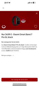[Vodafone Happy] Xiaomi Smart Band 7 Pro GL Black