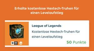 [Lieferando Prämienshop] League of Legends kostenlose Hextech-Truhe für 50 Punkte