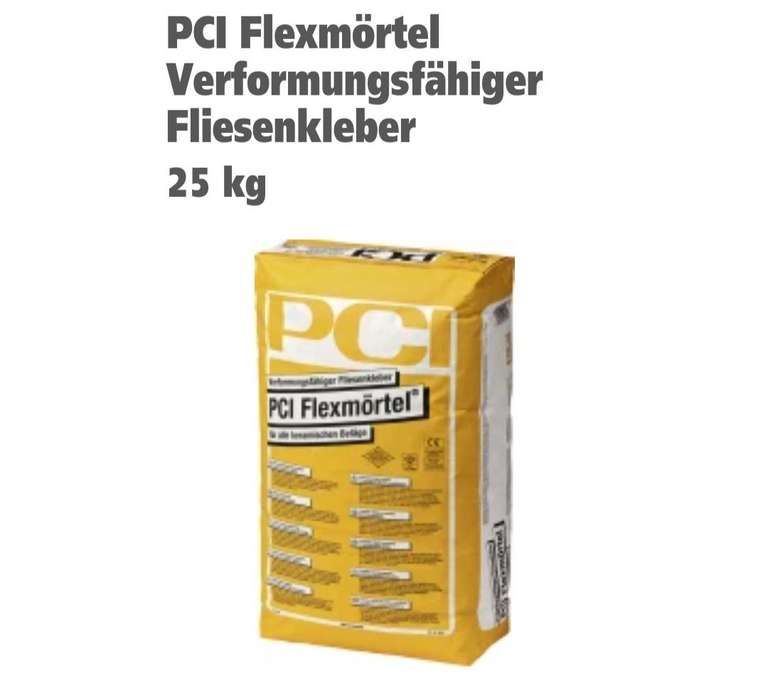 PCI Flexmörtel 25kg Tiefpreisgarantie