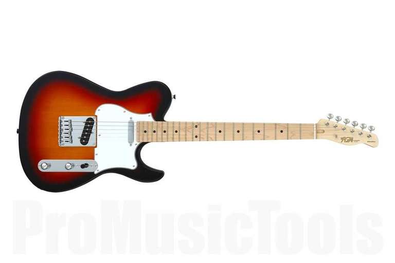 FGN Boundary Iliad M E-Gitarre Farbe Black & 3-Tone-Sunburst für 499€ [Promusictools]