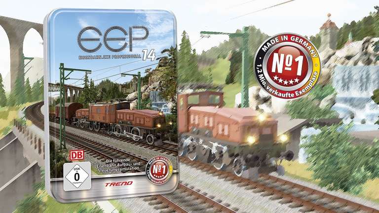 Eisenbahn.exe Professional - EEP14 EXPERT in Metallbox