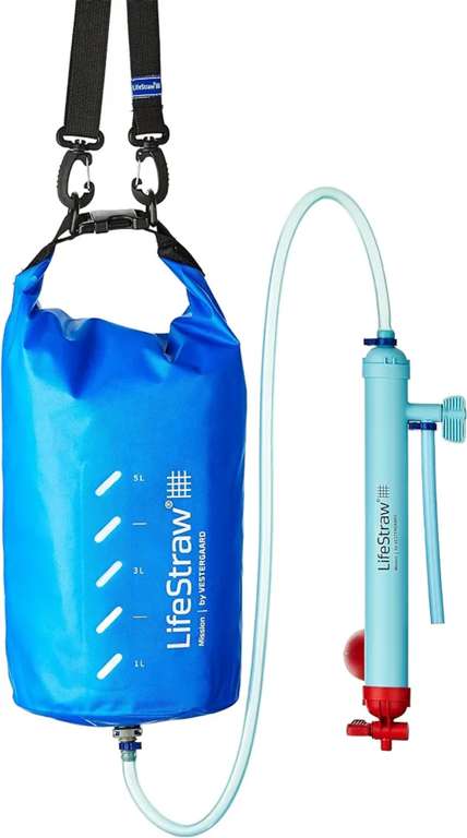 LifeStraw Outdoor Wasserfilter Sammeldeal (5), z.B. LifeStraw Personal Wasserfilter für 1000L, zwei Farben [Prime Days]
