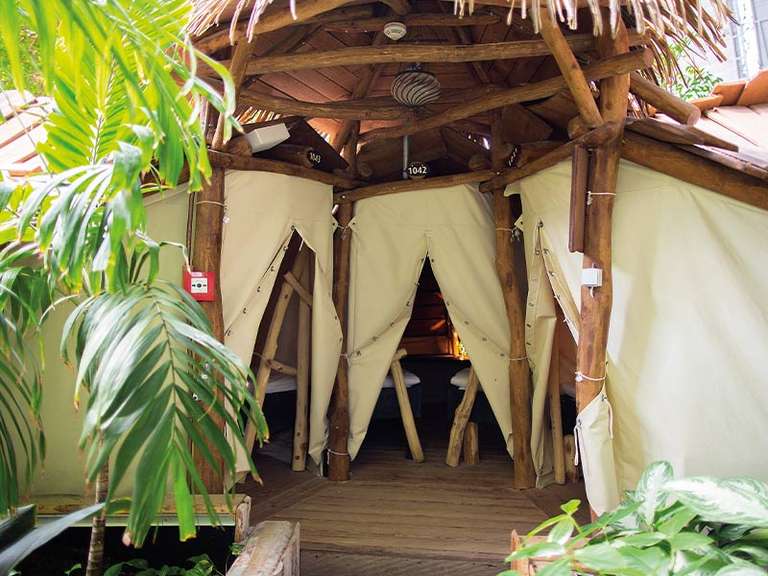 Tropical Islands: 2 Tage Eintritt + 1 Übernachtung im Premium-Zelt inkl. Frühstück ab 118€ für 2 Personen