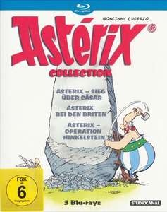 Asterix 3-Film Collection (3 Blu-Rays) Sieg über Cäsar / Bei den Briten / Operation Hinkelstein