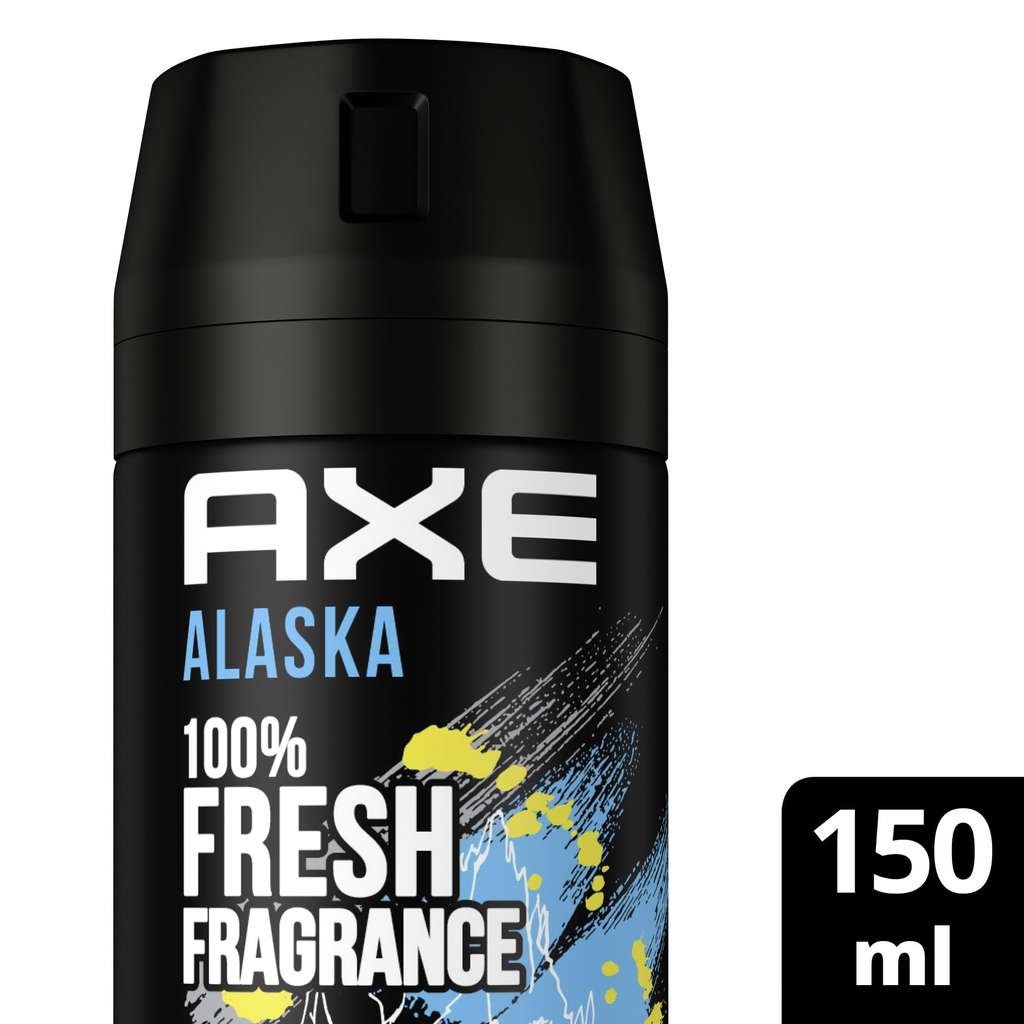 Prime] Axe Bodyspray Deo: Alaska / Ice Chill / Wild Mojito