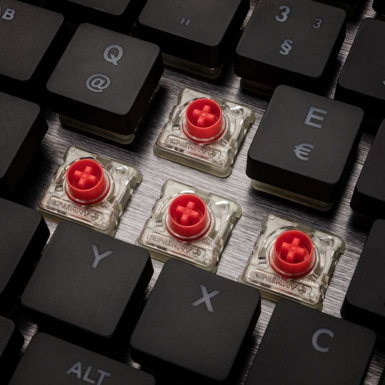 [Caseking] Cooler Master SK630 Low Profile TKL Gaming Tastatur, RGB, MX-Red - anthrazit/schwarz