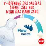 [Prime] NUK First Choice+ Babyflasche | 6–18 Monate | Temperature & Flow Control | Anti-Colic-Ventil | 300 ml | BPA-frei | blaues Krokodil