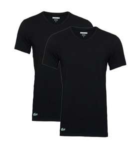 Lacoste T-Shirt »Basic V-Ausschnitt« (2er-Pack) in Gr. M für 22,95€ + 3,95€ Versand