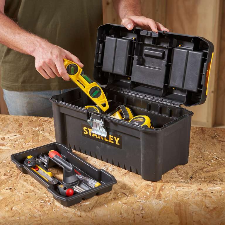 Stanley Werkzeugbox / Werkzeugkasten (16", 20x19,5x41cm) STST1-75518