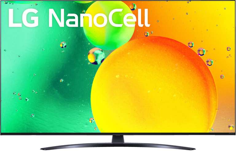 LG 55NANO766QA NanoCell TV (Flat, 55 Zoll / 139 cm, UHD 4K, SMART TV, webOS 6.0