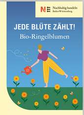 Gratis ( nur Ba.-Wü. ) Samentütchen Bio-Ringelblume / Bio-Kräuter + Blüten & 2 Malbücher mit Legespiel
