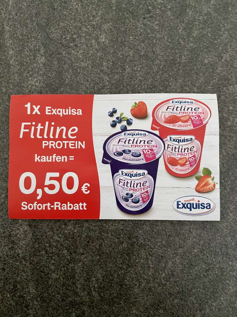 Exquisa Fitline Protein - 0,50€ Sofort-Rabatt
