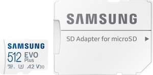 Samsung EVO Plus 2021 R130 A2 microSDXC 512GB Kit für 44€ | MIELE Triflex HX1 Akku-Stielsauger für 359€