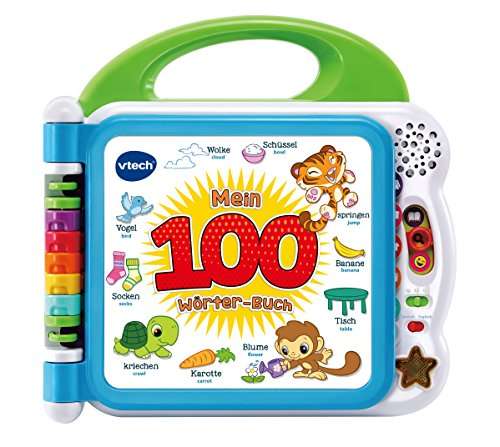 VTech Baby Mein 100-Wörter-Buch – Interaktives Bilderbuch zum Lernen für Kinder von 2-5 Jahren für 16,99€ (Amazon Prime)