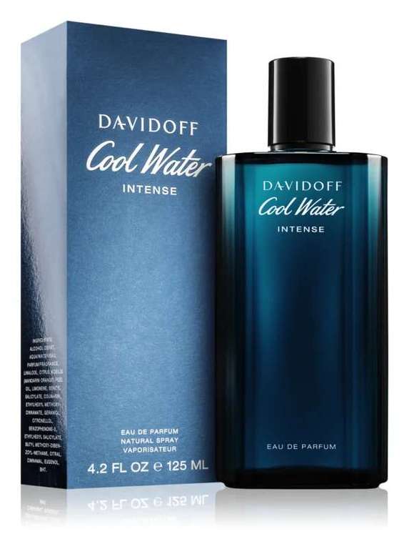 Notino : Davidoff Cool Water Intense Eau de Parfum 75ml / Amazon Prime 125ml