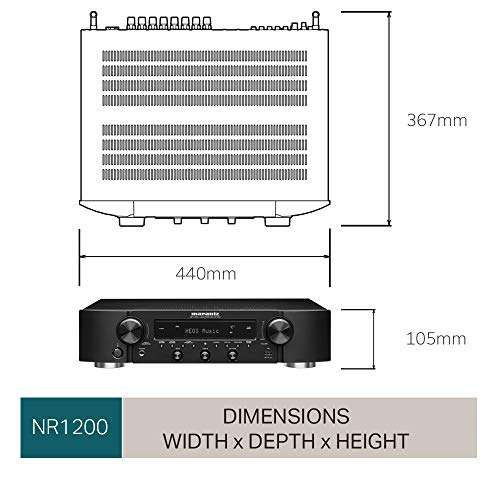 Marantz NR1200 Stereo Receiver & HiFi Verstärker