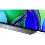 LG OLED83C31LA OLED evo TV (Flat, 83 Zoll / 210 cm, OLED 4K, SMART TV, webOS 23)