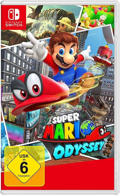 Super Mario Odyssey für Nintendo Switch bei Amazon oder Mediamarkt