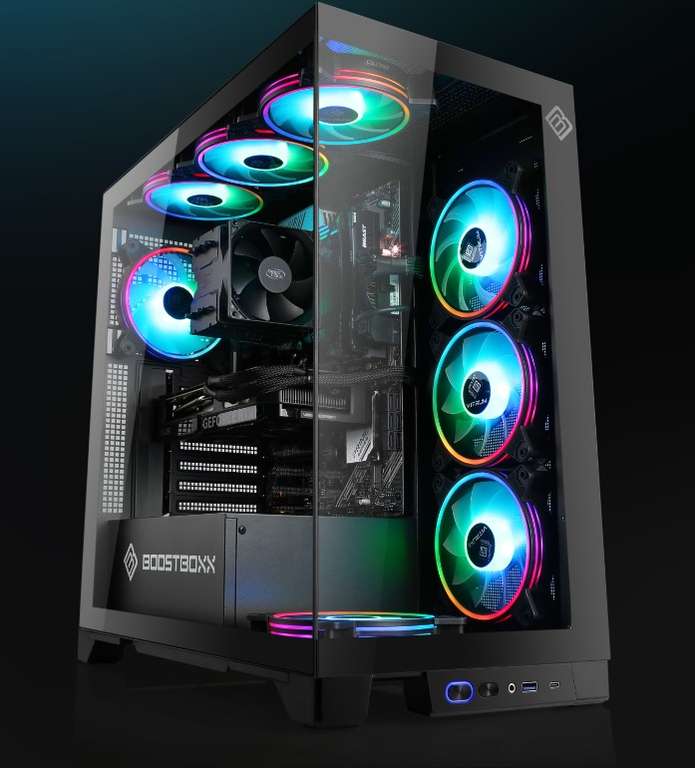 Gaming PC von CSL - AMD Ryzen 5 7500F und GeForce RTX 4070 SUPER