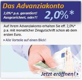 Tagesgeld Konto Luxemburg 2 % für 4 Monate für Neukunden ab 5.000 EUR