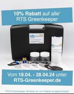10% Rabatt auf RTS-Greenkeeper - Modellbau, Dioramen, Tabletop