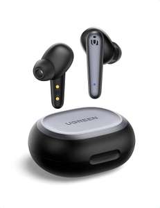 Ugreen HiTune T1 TWS In-Ears (Bluetooth 5.0, ~4/20h Akkulaufzeit, Ladehülle mit USB-C, Equalizer, Stereo/Mono, 4 Paare Silikonstöpsel)