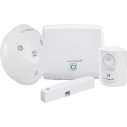 Homematic IP Smart Home Starter Set Alarm (AP, Sirene, Bewegungsmelder, Festerkontakt)