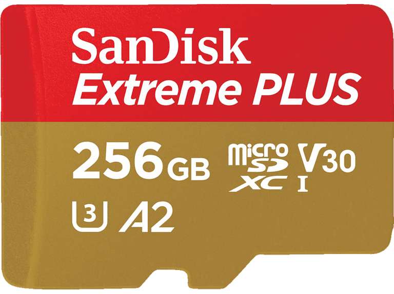 SANDISK Elite Extreme PLUS UHS-I, Micro-SDXC Speicherkarte, 256 GB, 200 MB/s