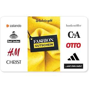 [Netto] Gutscheingold Fashion Geschenkkarten mit 20-fach Deutschlandcard-Punkten (entspricht 10%) ab 06.05.2023