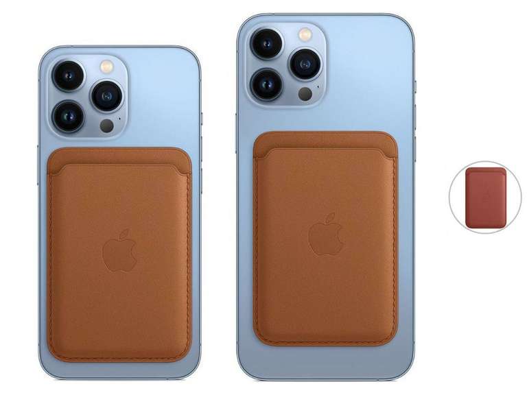 2x Apple iPhone MagSafe Kartenetui | Braun/Arizona