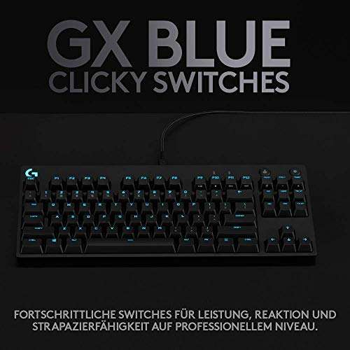 Logitech G PRO TKL mechanische Gaming-Tastatur (QWERTZ)