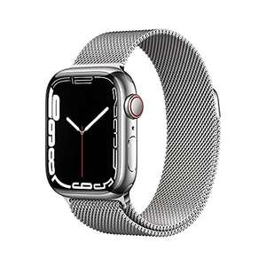 Apple Watch Series 7 (GPS + Cellular, 41mm) Edelstahlgehäuse Silber