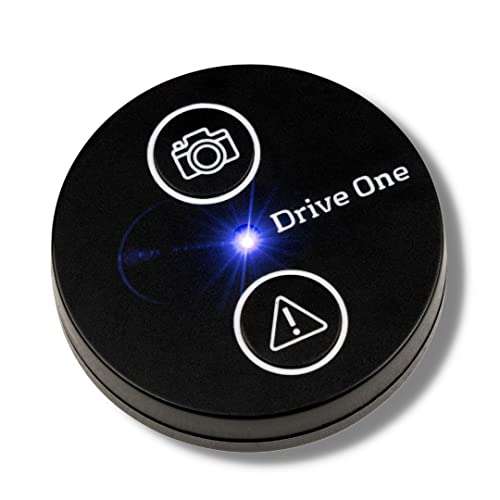 Drive One Blitzerwarner - Echtzeitwarnungen vor Blitzern im Straßenverkehr, automatisch aktiv über Bluetooth, Daten von Blitzer.de