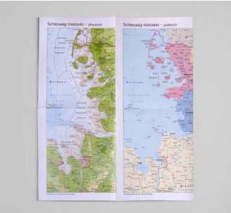 Gratis Landkarte von Schleswig-Holstein
