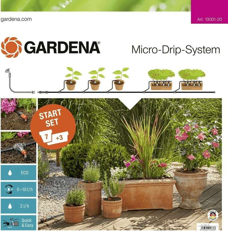 [Lokal Toom Mühlacker] Gardena Micro-Drip-System Bewässerung • Zubehör extrem reduziert • Tropfrohr • Tropfschlauch