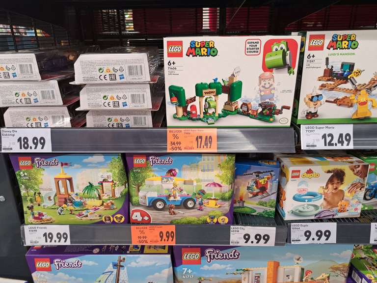(LOKAL Jena Lobeda, Kaufland) Lego bis 50% auf UVP, City, Classic, Ninjago, Friends, DOTS, Super Mario