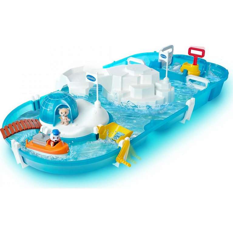 BIG AquaPlay Polar / Waterplay / Wasserbahn / Wasserspielset / Wasserspielzeug / BIG Spielwaren
