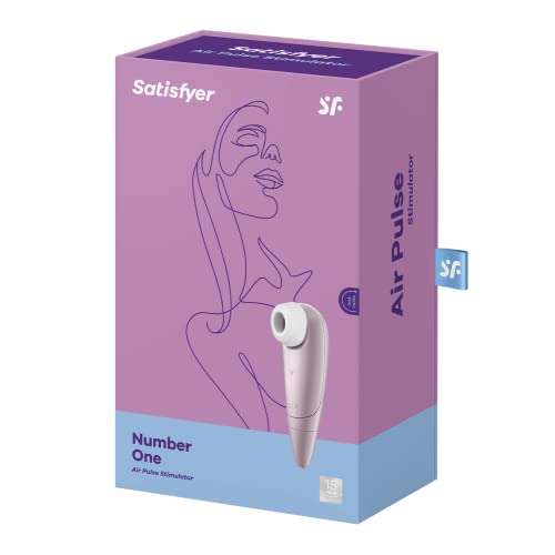 Vibrator, Satisfyer 1 Next Generation, Klitoris-Sauger mit 11 Intensitätsstufen, Auflege-Vibrator mit Batteriebetrieb, wasserdicht [Prime]